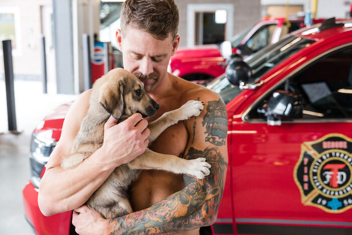 Usually Combating Fires, Once A Year These Firefighters Turn The Heat Up In The Most Adorable Way