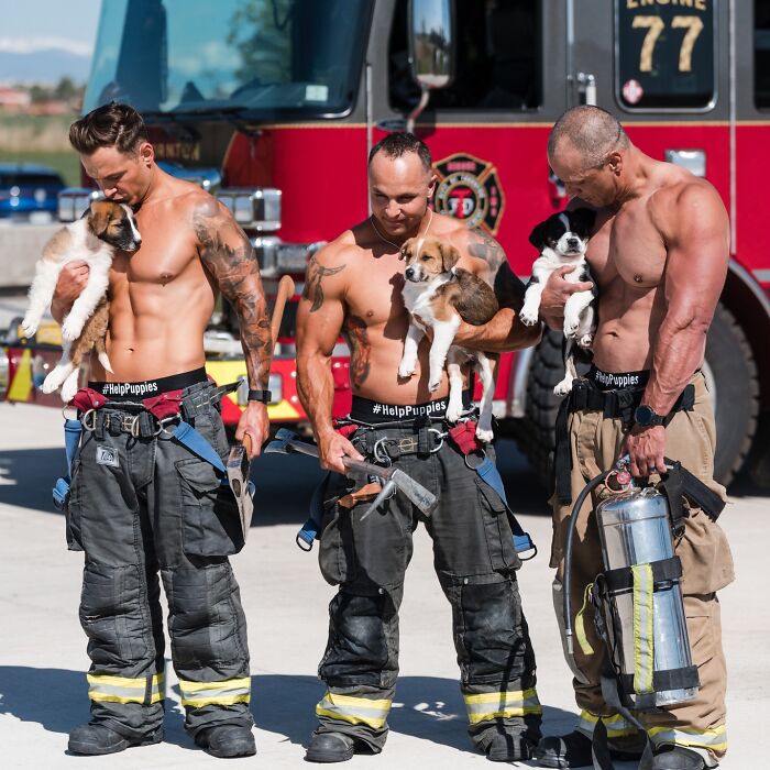 Usually Combating Fires, Once A Year These Firefighters Turn The Heat Up In The Most Adorable Way