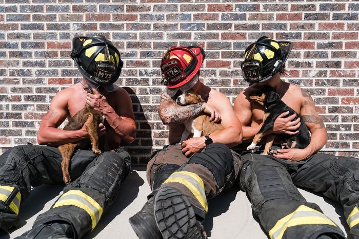 Usually Combating Fires, Once A Year These Firefighters Turn The Heat Up In The Most Adorable Way