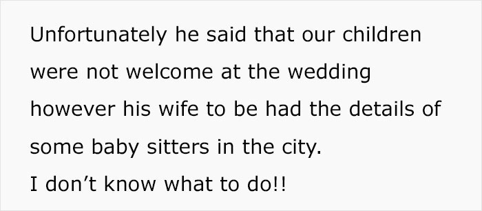 Woman Spends Big On Tickets To Brother's Wedding Abroad, Is Livid After Learning It's Child-Free