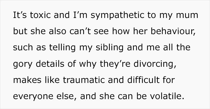 Sensitive Mom Cried For A Month As Dad Got New GF After Divorce, Bride Doesn't Want GF At Wedding