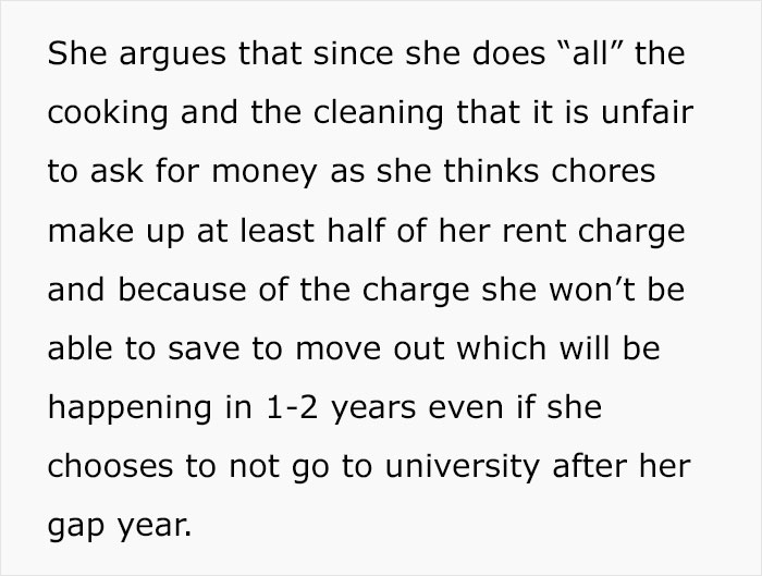 Daughter Turns 18 And Mom No Longer Gets Child Benefits, Decides To Charge Rent Over $500