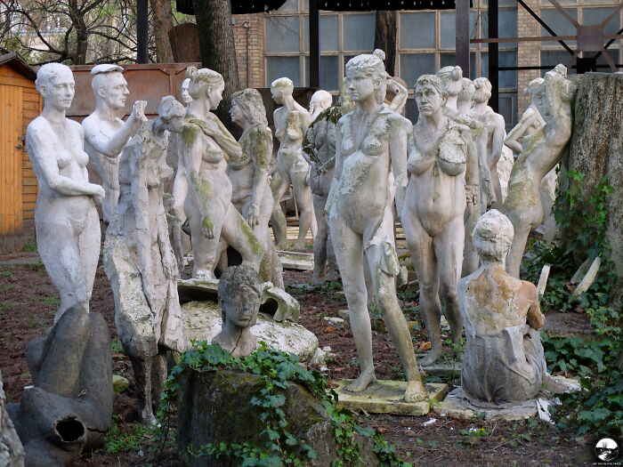 Plenty Of Decaying Sculptures, Hungary