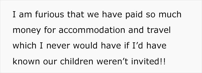 Woman Finds Out The Wedding She’s Going To Is Childfree After Booking Accommodation And Tickets