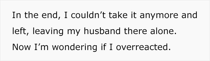 “My Husband Said I Embarrassed Him With My Look At Dinner With His Boss’ Family”