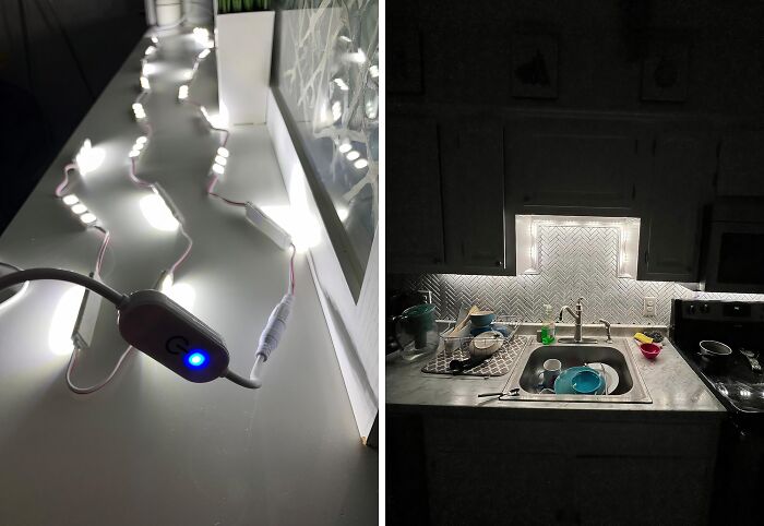 No Electrician, No Problem! - Stick On This LED Kit And Instantly Upgrade Your Kitchen Glow