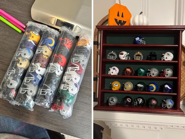 Forget About Boring Spreadsheets And Scorecards! This Nfl Helmet Tracker Set Is The Fun And Interactive Way To Track Your Favorite Teams All Season Long