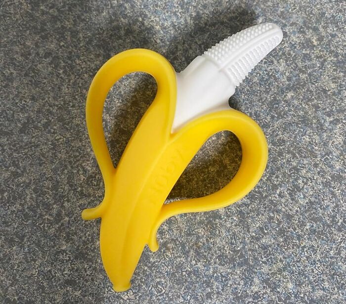 This Nuby Nananubs Banana Massaging Teether Is A Must-Have For Any Parent Navigating The Teething Jungle