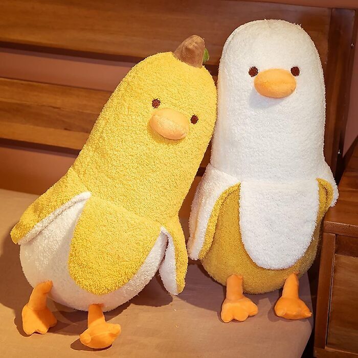 This Banana Duck Plush Is Side-Splittingly Hillarious