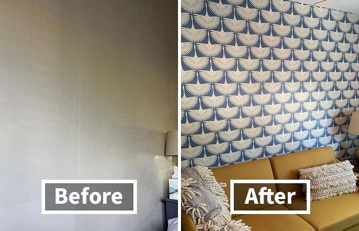 Forget Boring Paint And Messy Wallpaper Paste! This Tempaper Peel And Stick Wallpaper Is The Renter-Friendly Way To Give Any Room A Major Makeover