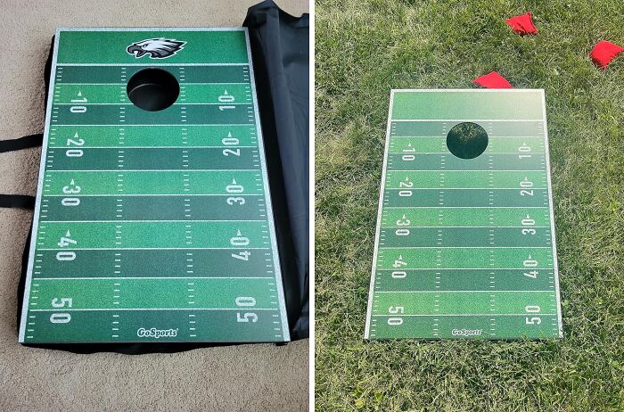 Tailgating Just Got A Whole Lot More Competitive With This Cornhole Set - Are You Ready To Show Off Your Bean Bag Tossing Skills?