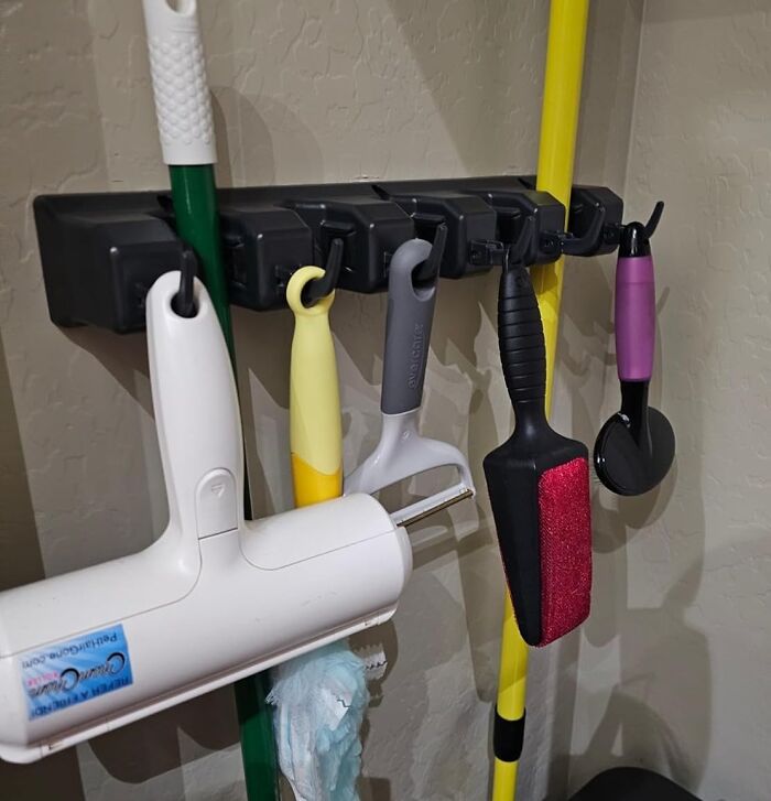 From Rakes To Brooms, This Wall Mount Organizer Will Wrangle All Your Tools And Give Your Garage A Much-Needed Makeover