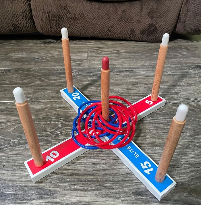 This Ring Toss Game Is The Perfect Way To Unplug And Get The Whole Family Laughing (And Maybe A Little Competitive) In The Backyard