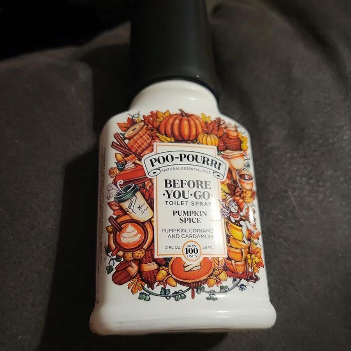 Pumpkin Spice Everything, Even Your Bathroom Trips! This Poo-Pourri Pumpkin Spice Toilet Spray Will Make Your Throne Room Smell Like A Fall Festival