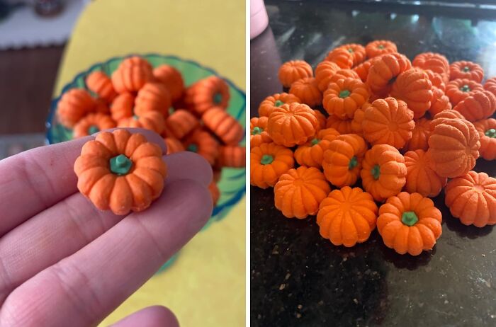 These Pumpkin Erasers Aren't Just For Fixing Mistakes; They're Also Great For Doodling, Crafting, And Adding A Festive Touch To Your Fall Decorations