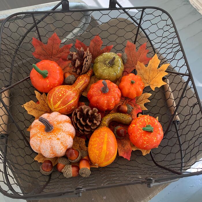 Get Your Home Ready For Fall Festivities With This Adorable Pumpkins Decor Set