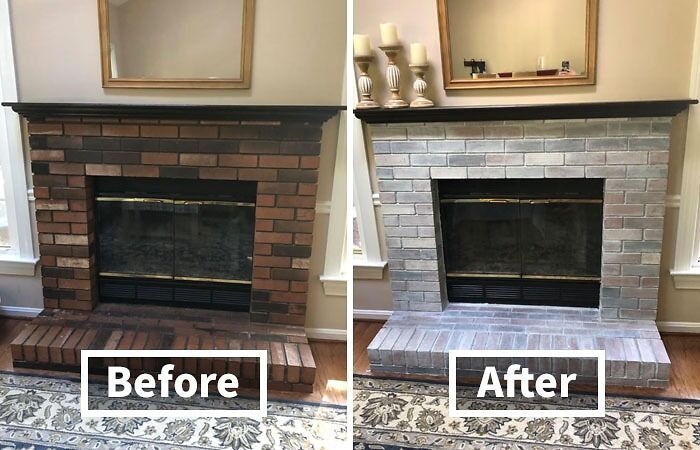 Your Fireplace Is About To Get A Glow-Up Worthy Of A Joanna Gaines Makeover! With This Brick Transformations Kit, You'll Be Channeling Farmhouse Chic In No Time