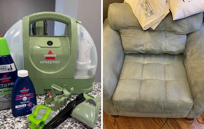 This Bissell Little Green Is So Good At Cleaning, You'll Be Looking For Excuses To Make A Mess