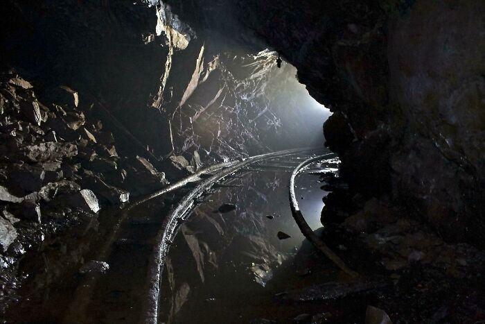 Iron Mine In Virginia That Was Abandoned In The Early 1900s