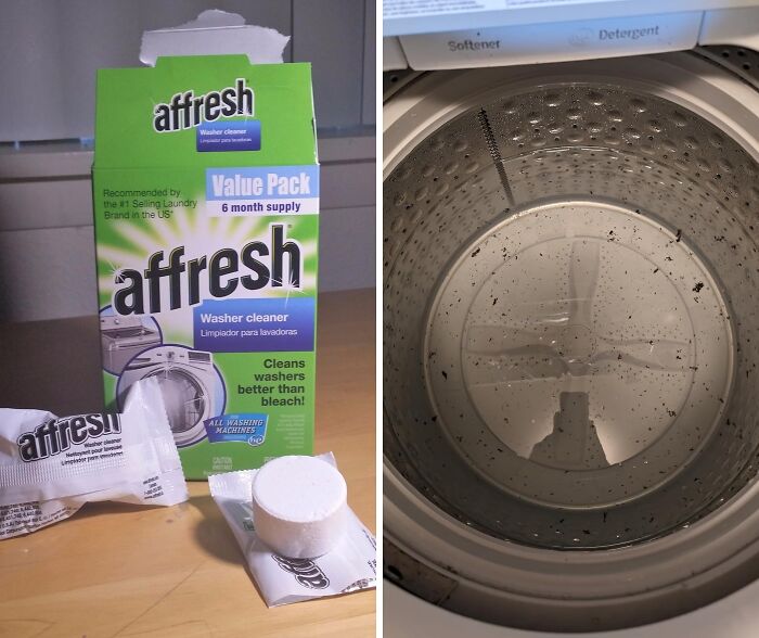 A Washing Machine Can Only Clean Your Clothes, Not Itself. These Cleaning Tablets Are Here To Help