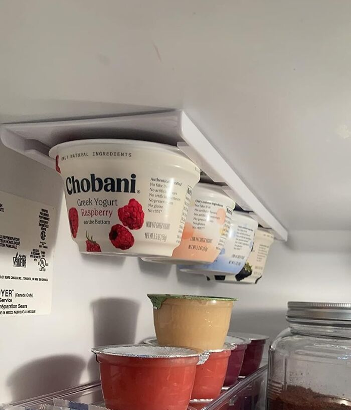  This Yogurt Fridge Organizer Will Bring Order To The Dairy Aisle Chaos