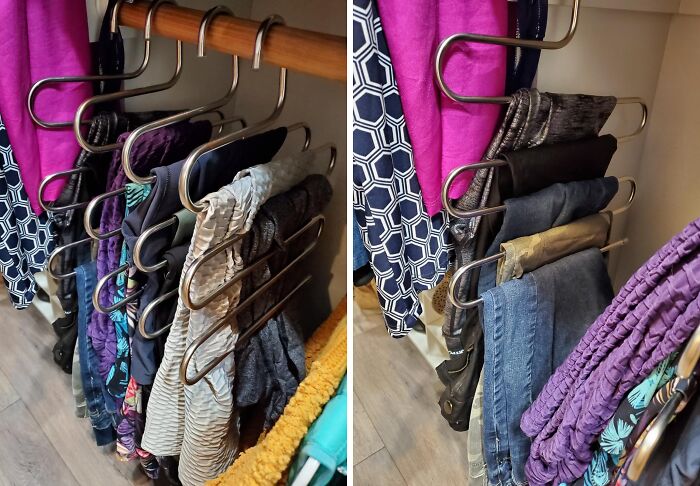 Closet Bursting At The Seams? This 5-In-1 Pants Hanger Is The Space-Saving Superhero Your Wardrobe Needs! 