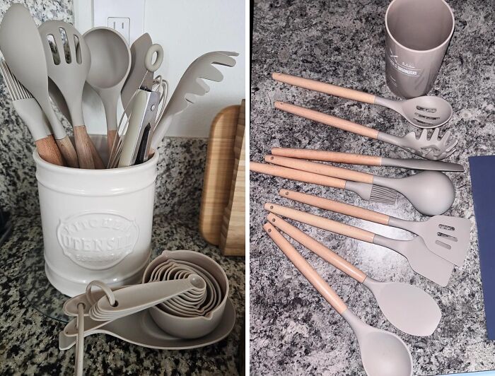 Tired Of Battling Stuck-On Food? This Non-Stick Utensil Set Will Make Cooking And Cleaning A Breeze