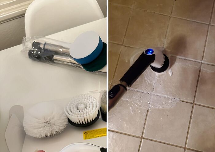 This Electric Spin Scrubber Is So Good, You'll Be Scrubbing Everything In Sight