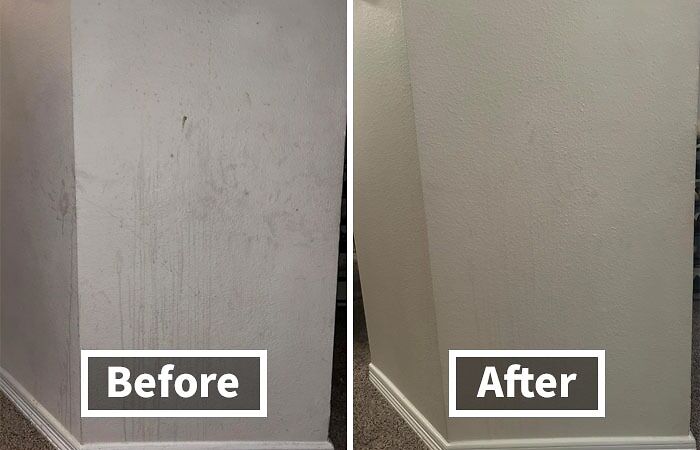 You''ll Be Surprised How Many Odors Can Hide On Walls And Ceilings. Try Foaming Wall Cleaner Instead