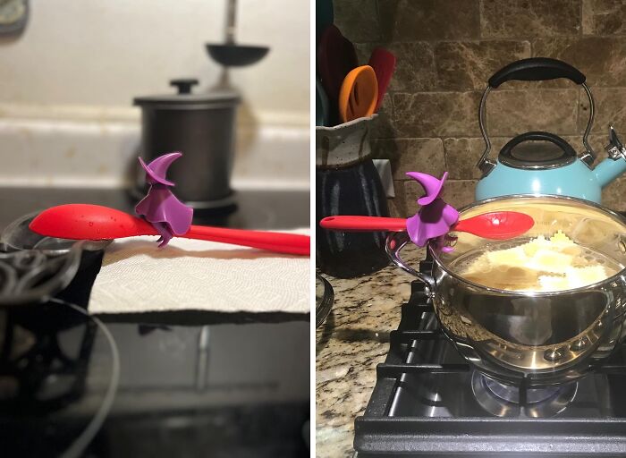 Did You Ever Think A Spoon Holder Could Brighten Your Kitchen So Much?