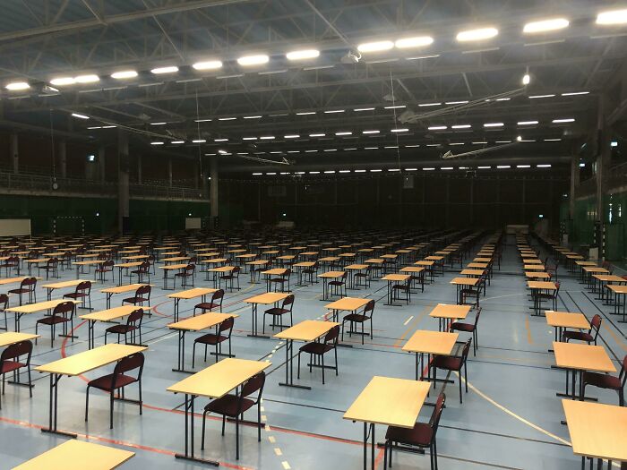 Time To Take Your Exam, Pick A Seat