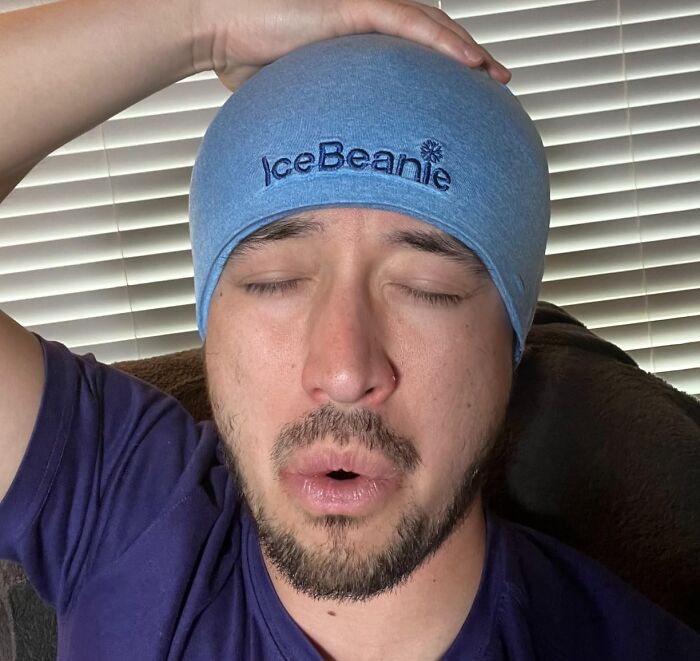 Migraines? Tension Headaches? This Icebeanie Is The Coolest Solution The Sharks Have Seen