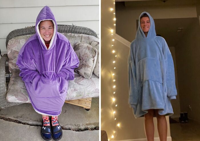  Comfy Dream Is The Next-Level Wearable Blanket That'll Make You Never Want To Leave The Couch