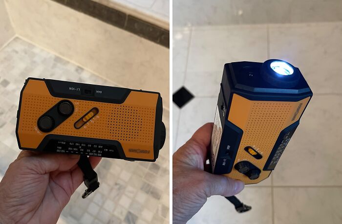 Don't Let A Power Outage Leave You In The Dark (Literally)! This Fospower Emergency Weather Radio Is Your Lifeline To Critical Information When The Lights Go Out