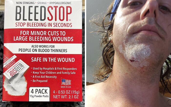 Don't Let A Little Blood Stop Your Adventure! Pack This Bleedstop First Aid Powder And Keep On Exploring