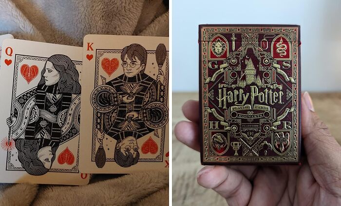 Muggles And Wizards Alike Will Love Playing With These Harry Potter Playing Cards - They're The Perfect Way To Bring A Little Bit Of Hogwarts Into Your Home