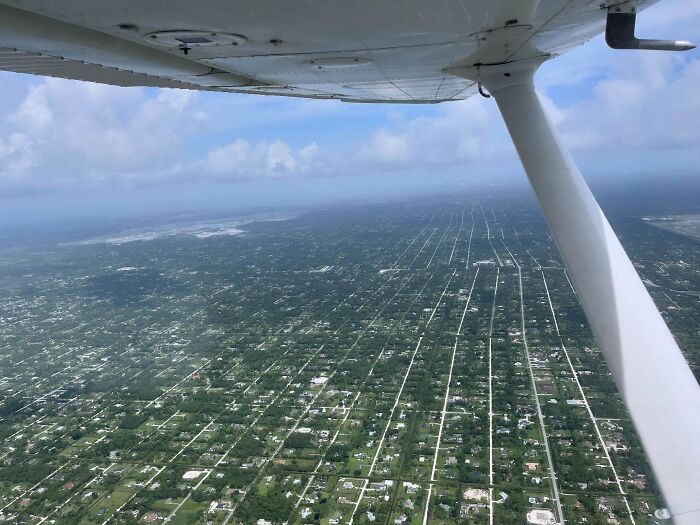 I’m A Pilot, This Is Inland Southern Florida From Above