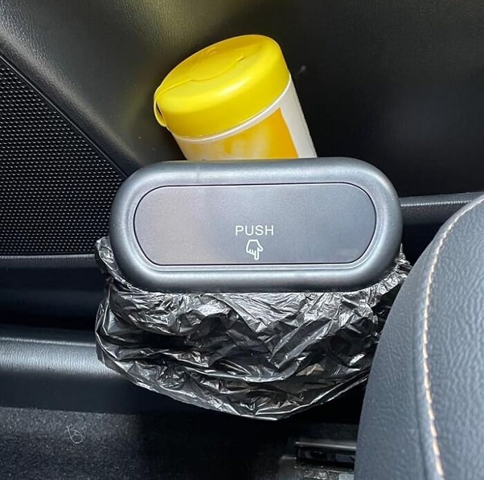 Compact Car Trash Can – Keep Your Vehicle Neat And Tidy On The Go