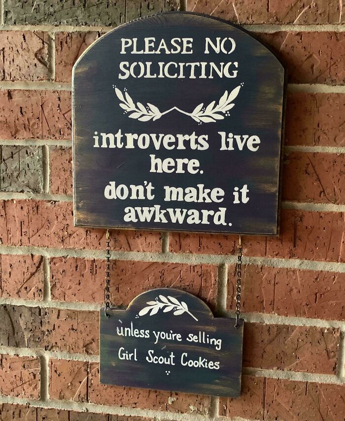 No Soliciting Sign