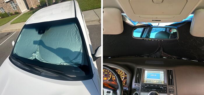 Cool Down Fast: Windshield Sun Shade For A Hot Car Hassle-Free