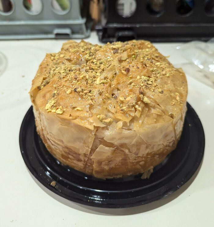 Baklava Cheesecake I Made For My Girlfriend