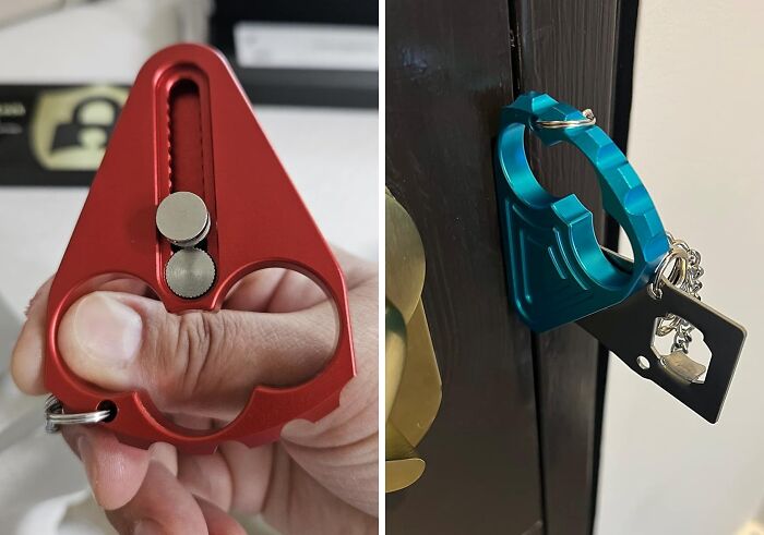 Paranoid About Hotel Room Security? This Portable Door Lock Will Give You Peace Of Mind, So You Can Finally Relax And Enjoy Your Vacation