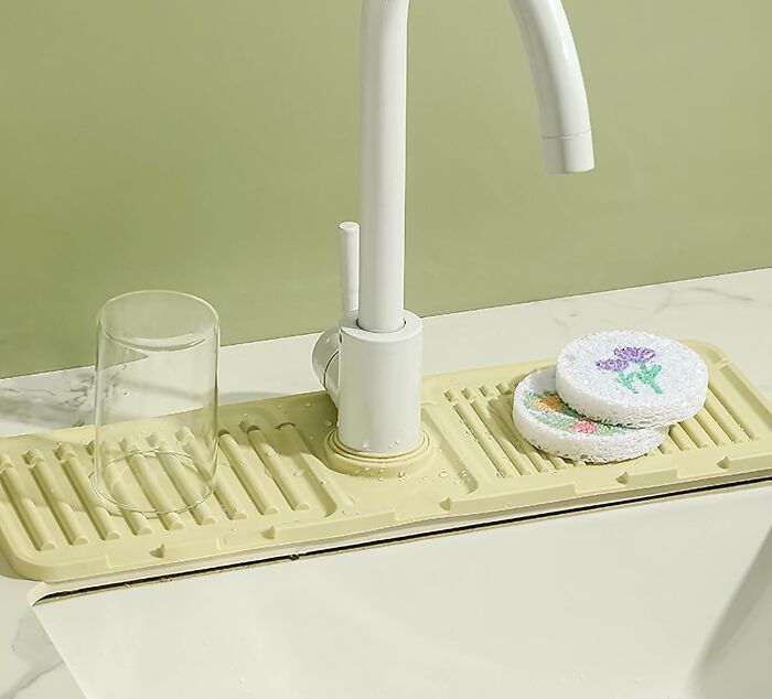 No More Water Stains: The Secret? It's This Silicone Sink Protector