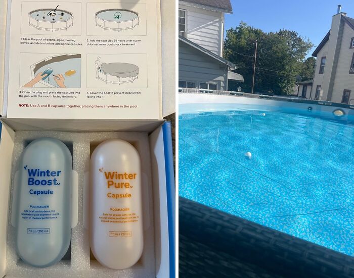 Guess What?! No Pool Problems This Winter With This Easy-Use Kit