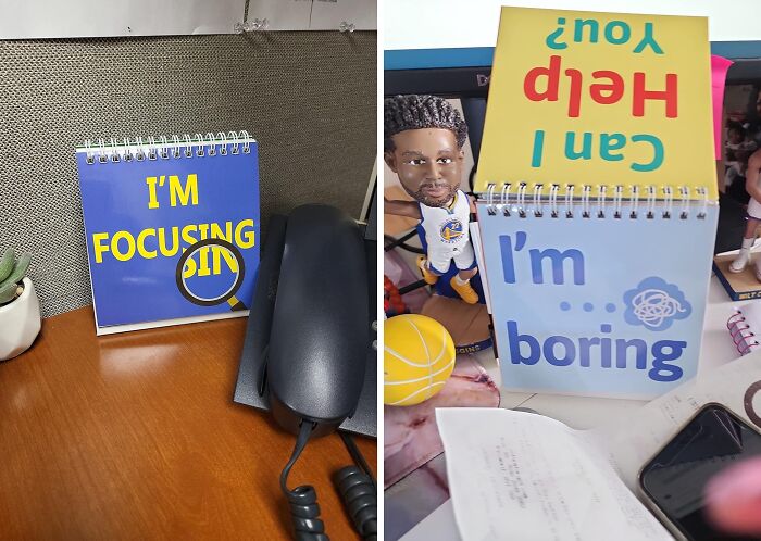 Spice Up Your Workspace And Silently Scream Your Inner Thoughts With These Hilarious Desk Signs