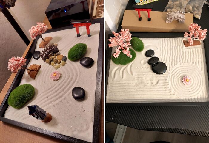 Turn Those Conference Call Sighs Into Mindful Breaths With This Calming Zen Garden Kit At Your Desk