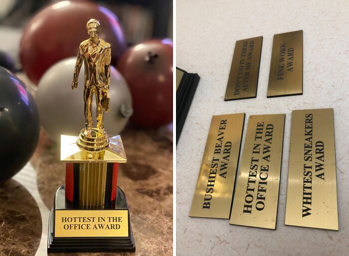 Boost Office Morale (Or Passive-Aggressively Call Out Your Coworkers) With This Dundie Award Replica Trophy — Just Don't Give Anyone The "Whitest Sneakers" Award