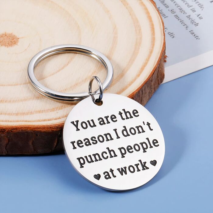 Unleash Your Inner Office Sass With This Passive Aggressive Keychain