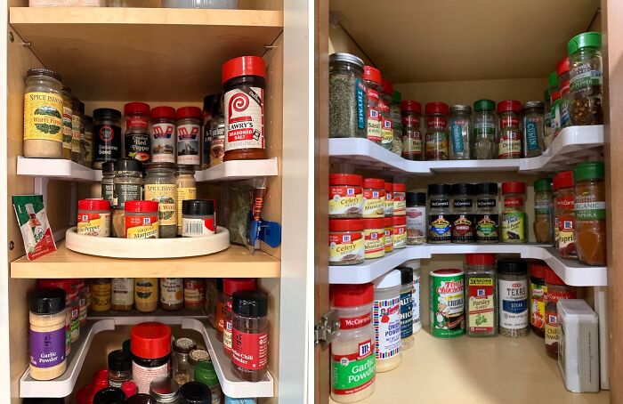 No More Digging Through A Jumbled Mess Of Spices! This Cabinet & Pantry Organizer Will Turn Your Kitchen Into A Culinary Command Center