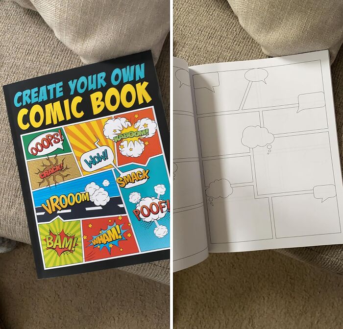 Forget About Marvel And Dc, It's Time To Create Your Own Universe With This Create Your Own Comic Book Kit!